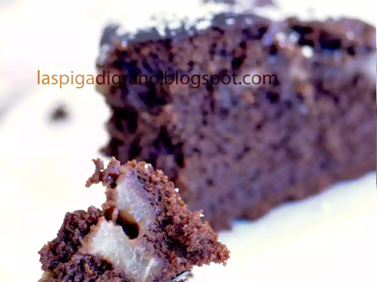 Torta vegana doppio cioccolato