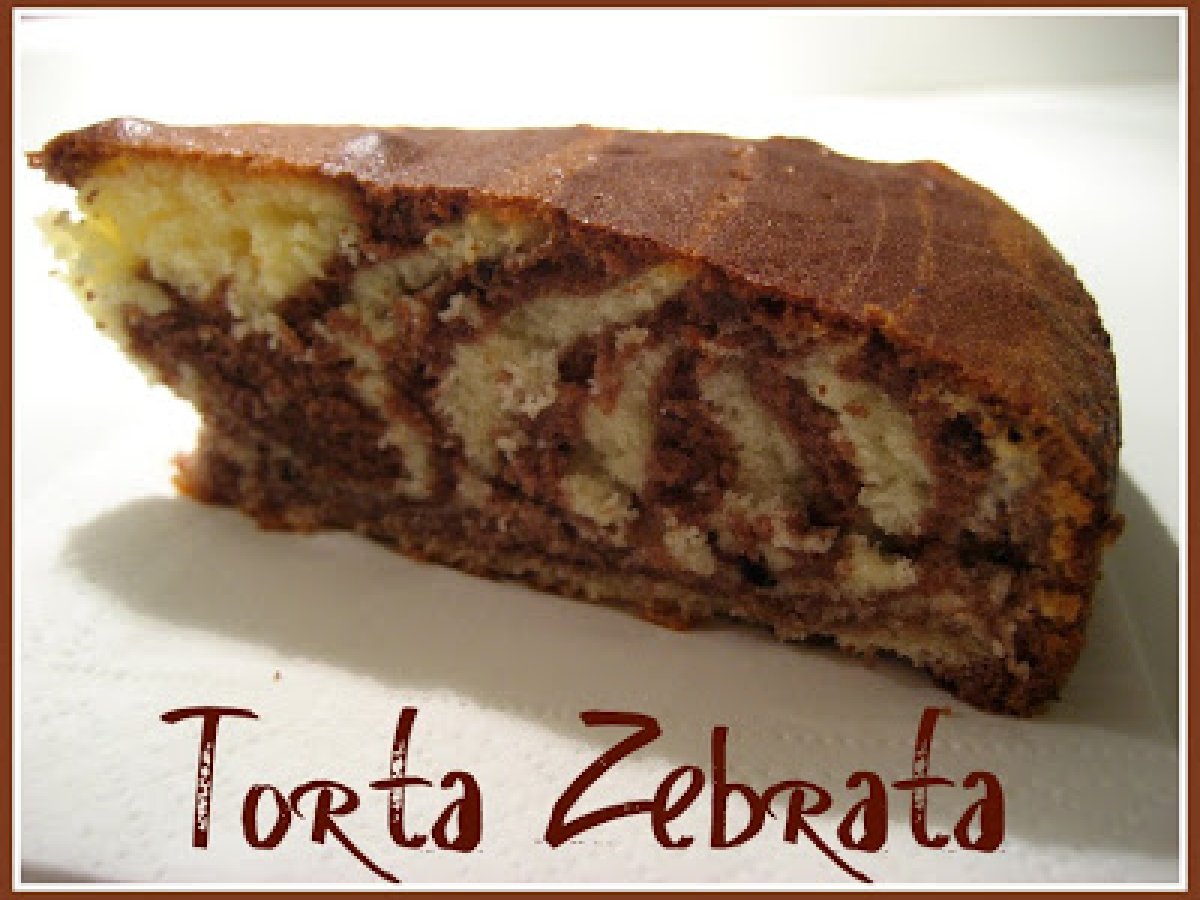 Torta zebrata