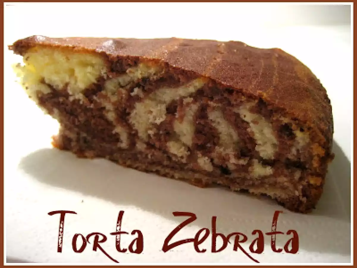 Torta zebrata