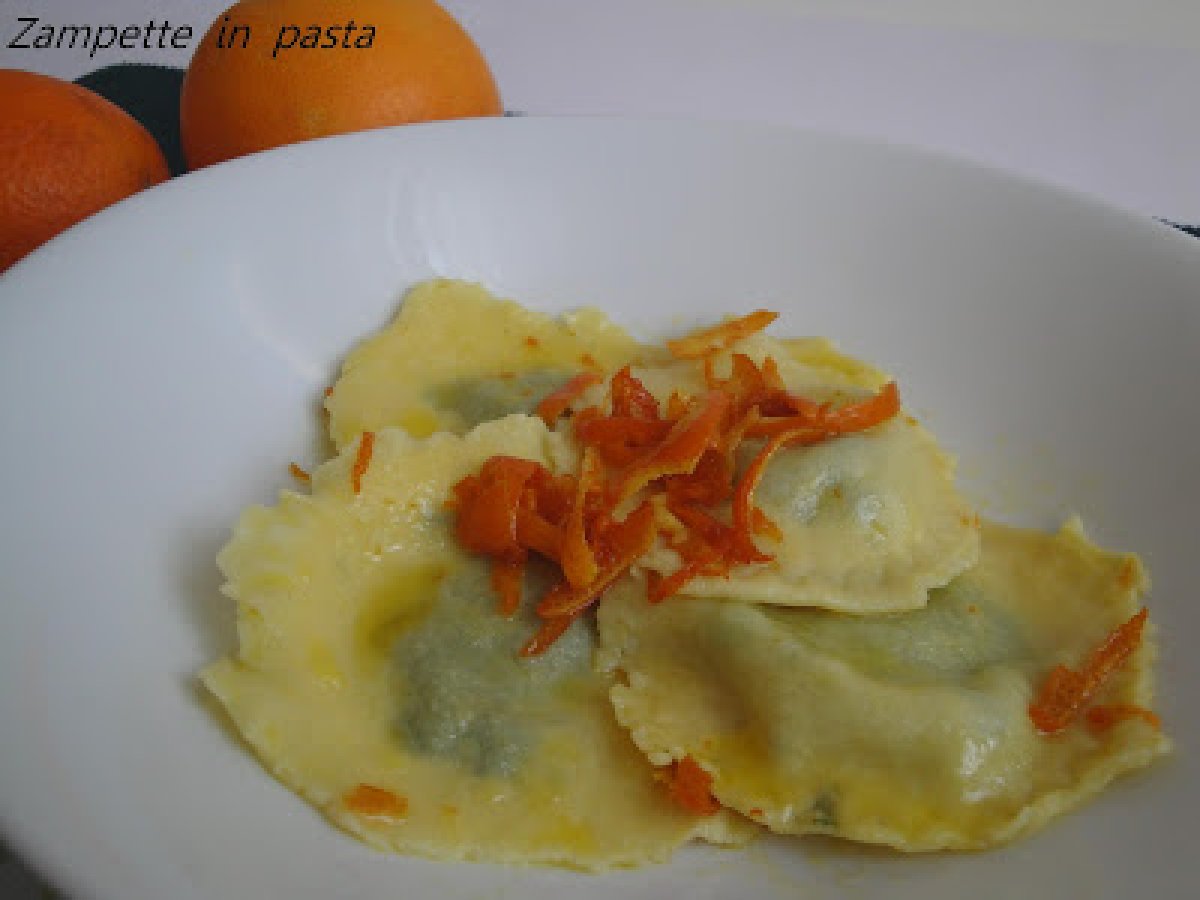 TORTELLI AL PROFUMO DI ARANCIA