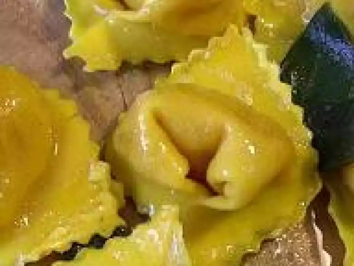 Tortelli ripieni di zucca e amaretti