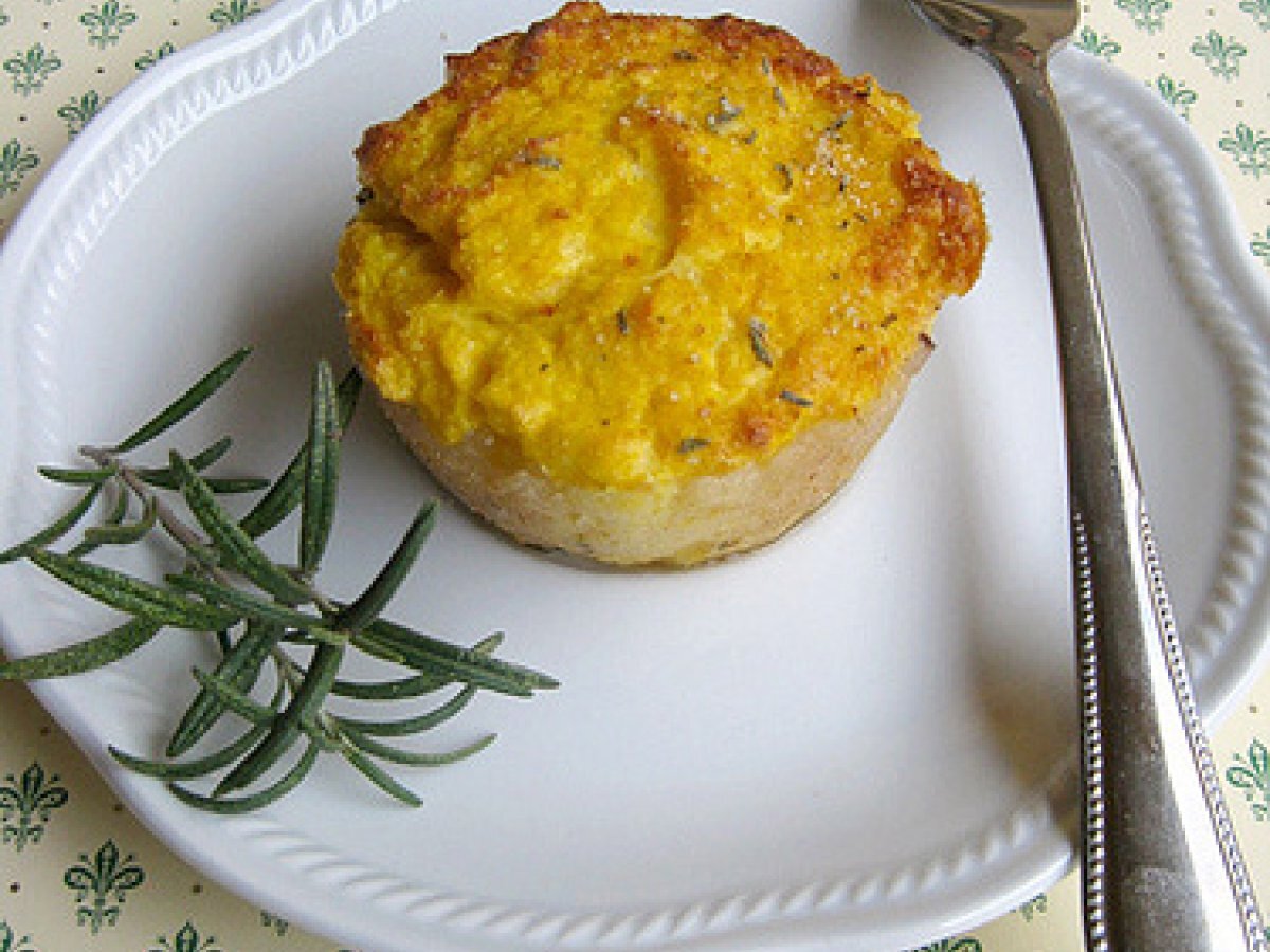 Tortini di cavolfiore al lardo di Colonnata