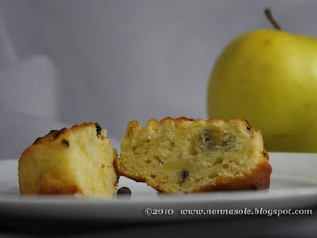 Tortini di mele e gocce di cioccolato - foto 2