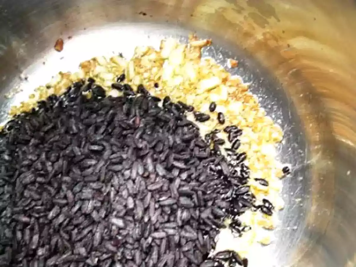 Tortini di riso Rosso e Venere al sedano rapa e...... - foto 9