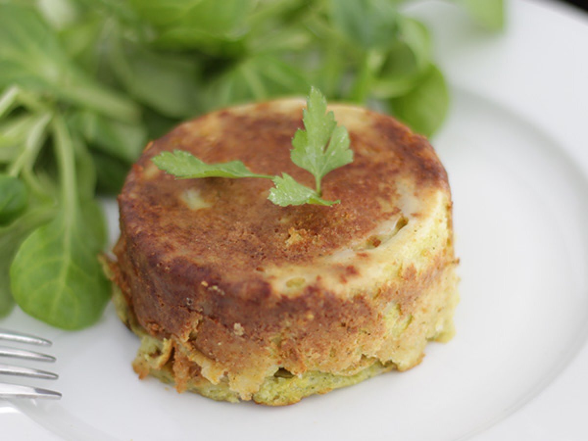 Tortini di zucchine con formaggio - foto 2