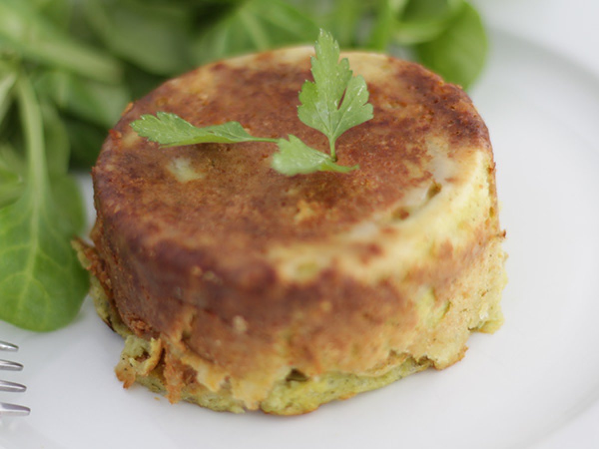 Tortini di zucchine con formaggio - foto 3