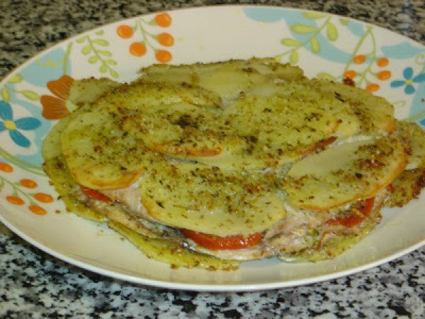 TORTINO DI ACCIUGHE ALLA LIGURE