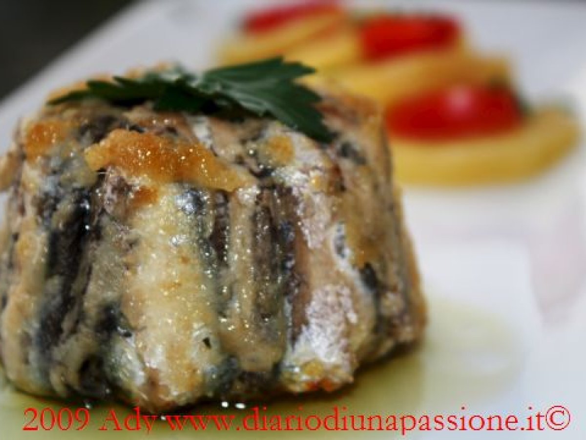 Tortino di alici con patate e pomodorini - foto 3