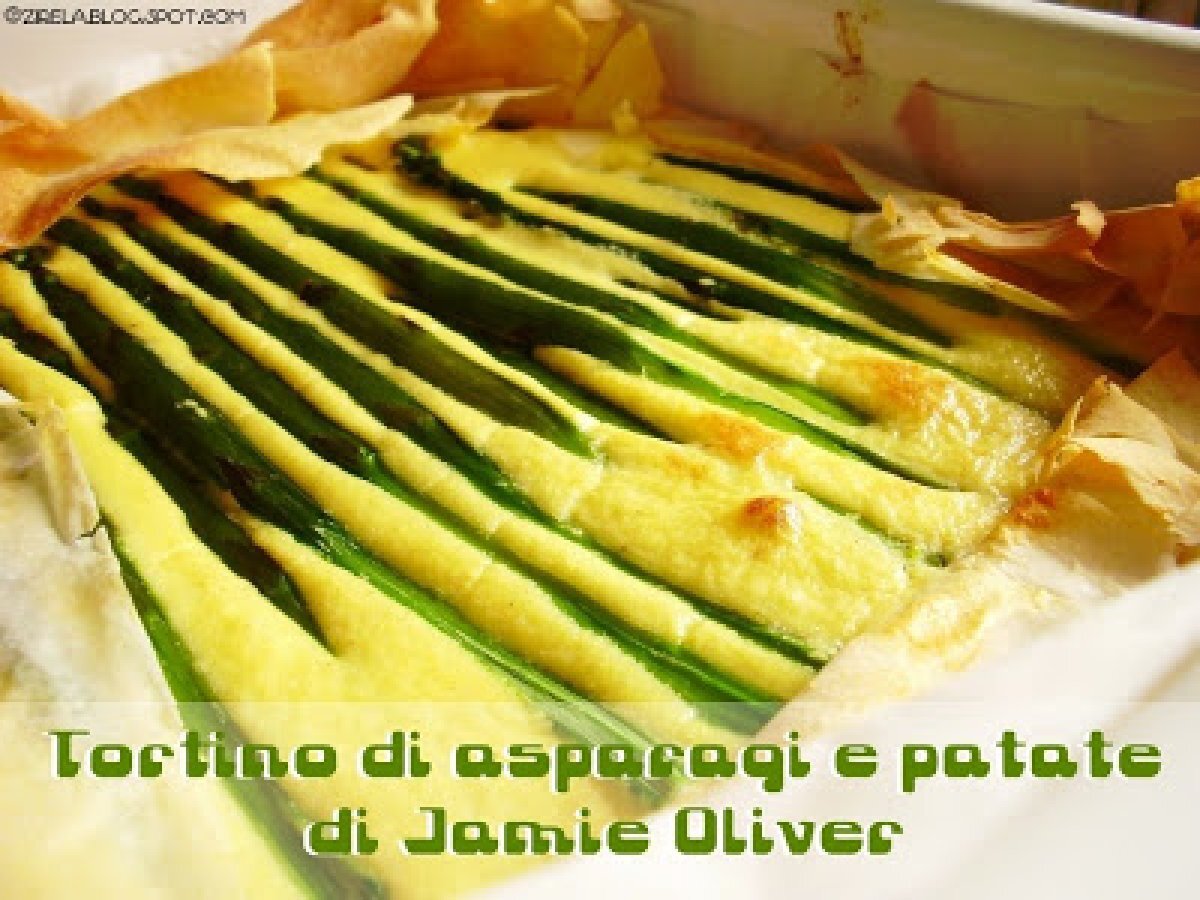 TORTINO DI ASPARAGI E PATATE DI JAMIE OLIVER