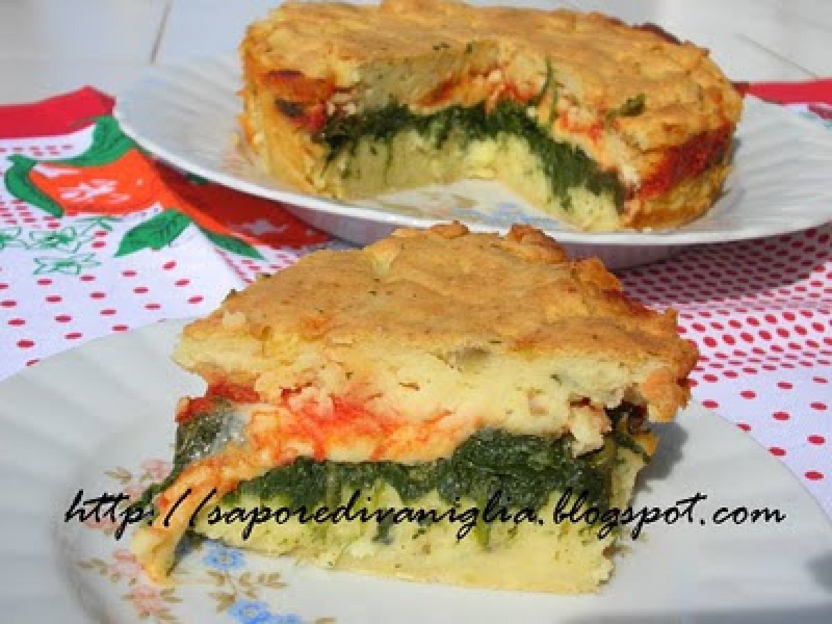 Tortino di patate con ricotta e spinaci - foto 2