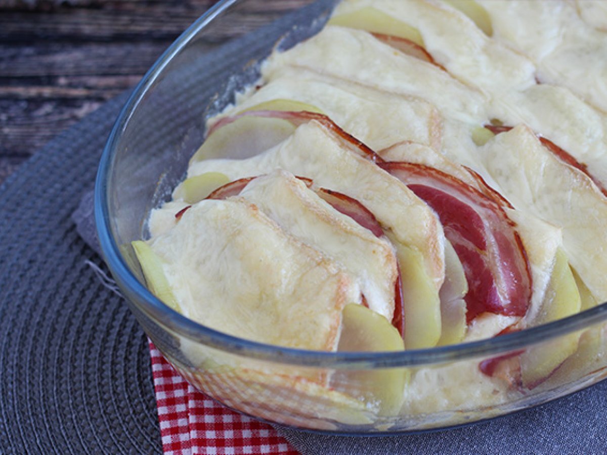 Tortino di patate con scamorza e pancetta - foto 5