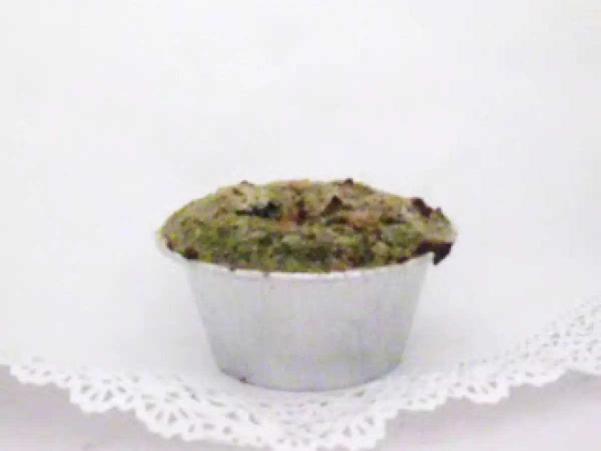 Tortino di patate e spinaci con cuore di formaggio filante - foto 3