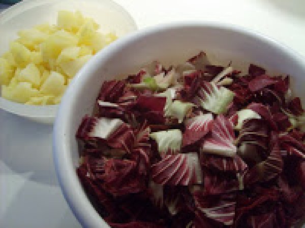 Tortino di patate, radicchio e scamorza - foto 4