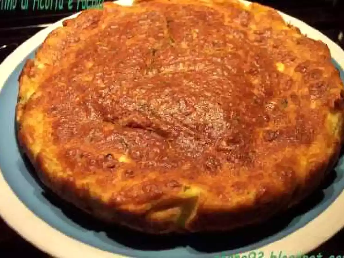 Tortino di ricotta e rucola