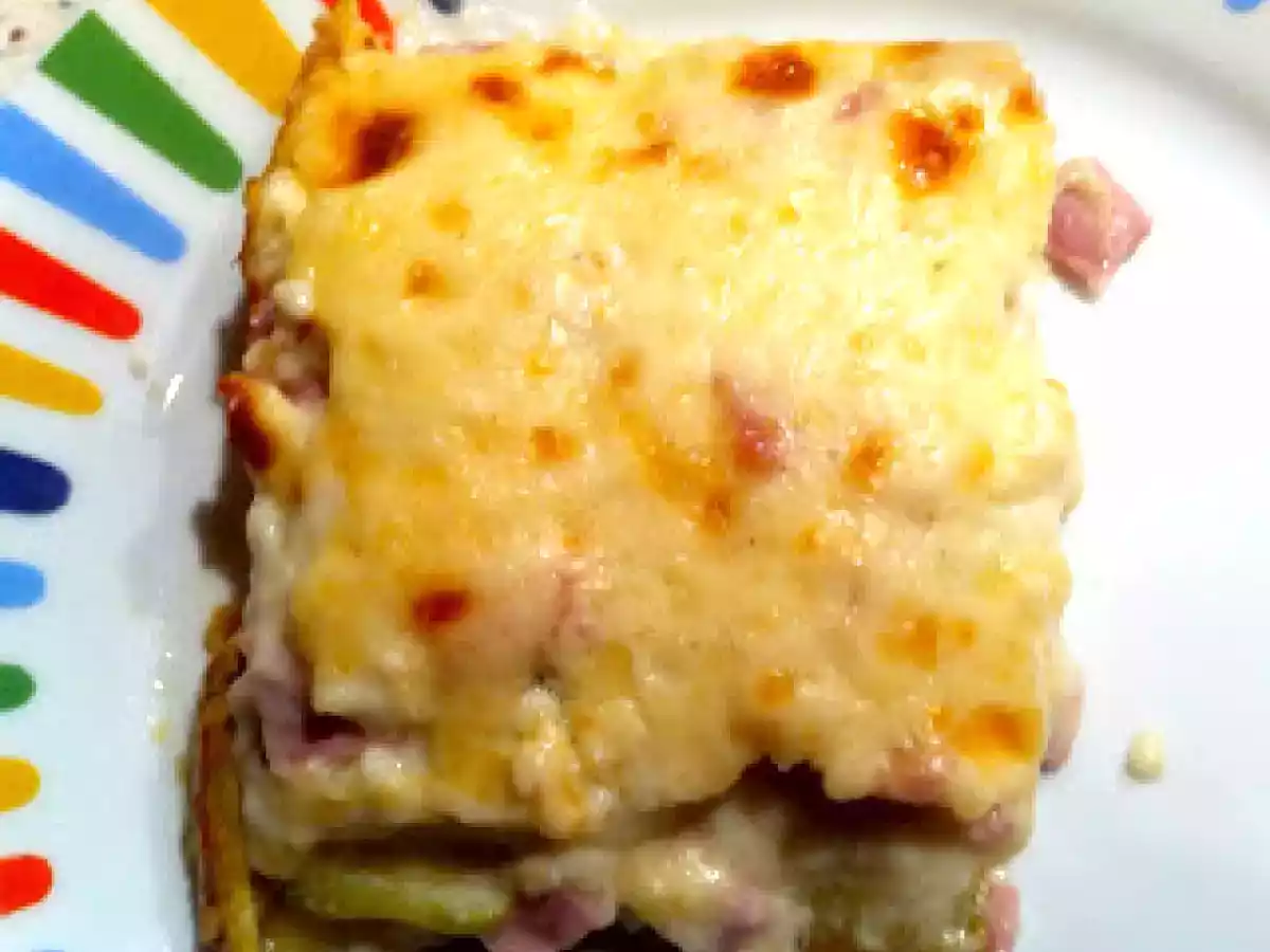 Tortino di zucchine bianche