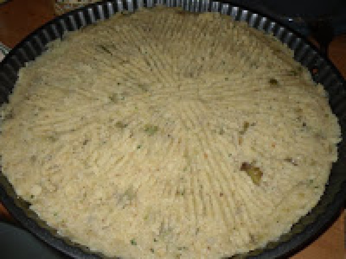 TORTINO RUSTICO DI CARCIOFI E PATATE - foto 4