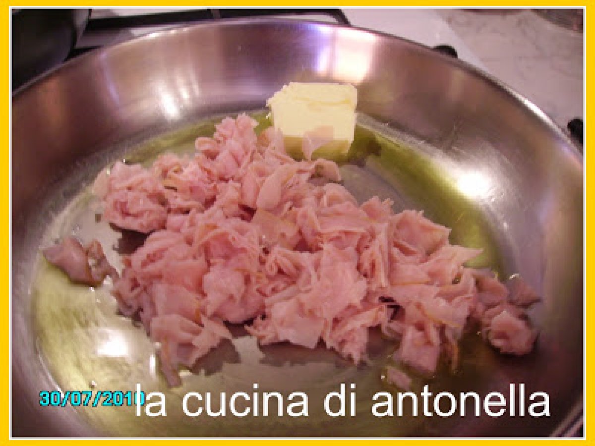 Tortino salato di carciofi e prosciutto cotto - foto 7