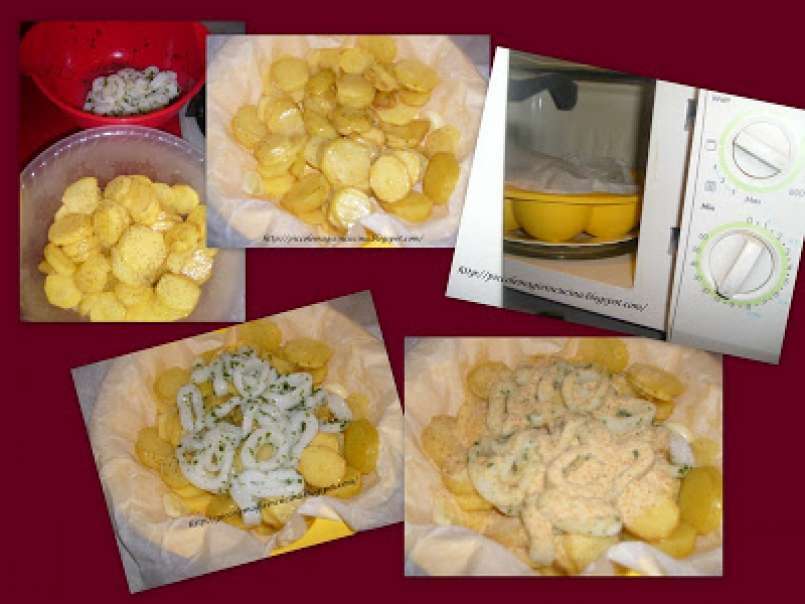 Totani e patate al microonde - foto 2