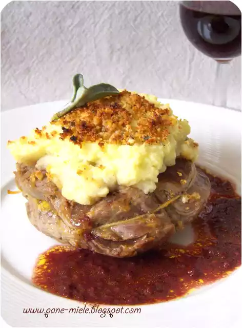 Tournedos parmentier all'arancia