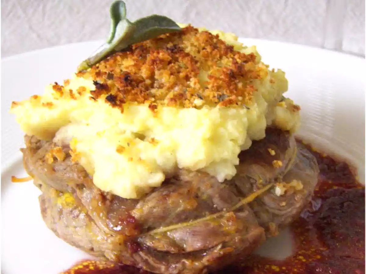 Tournedos Parmentier all'arancia