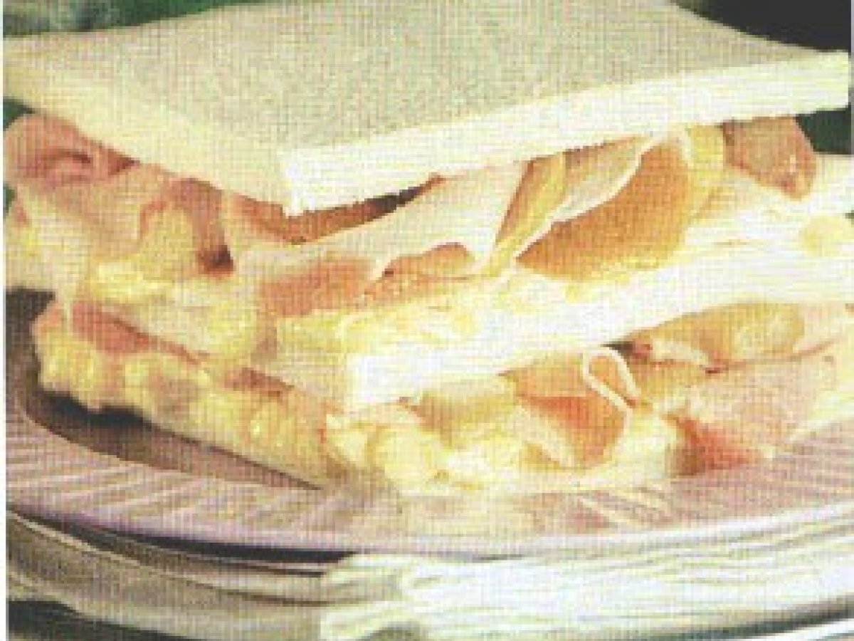 Tramezzini con Praga e porcini