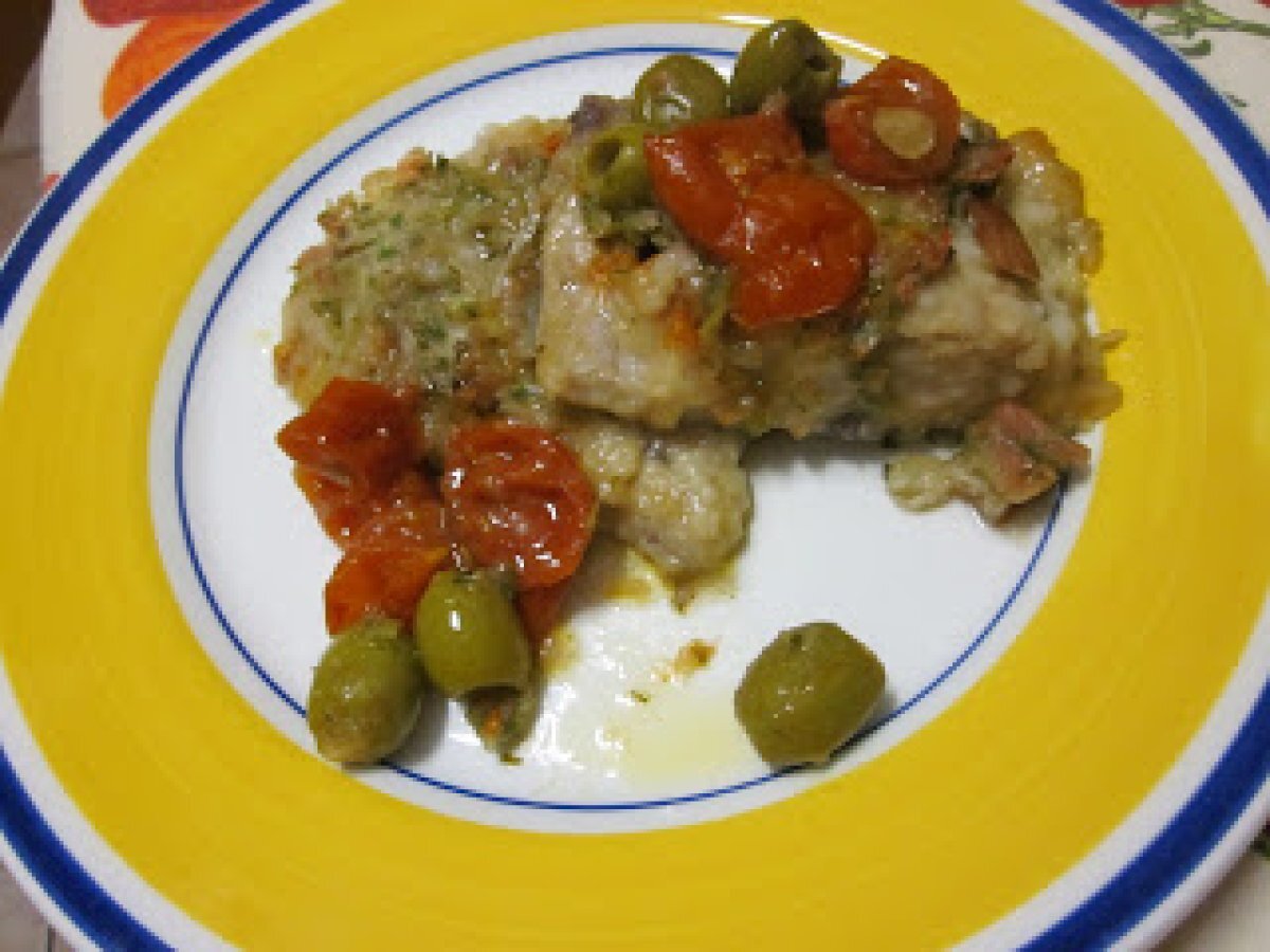 TRANCI DI PALAMITA AL FORNO