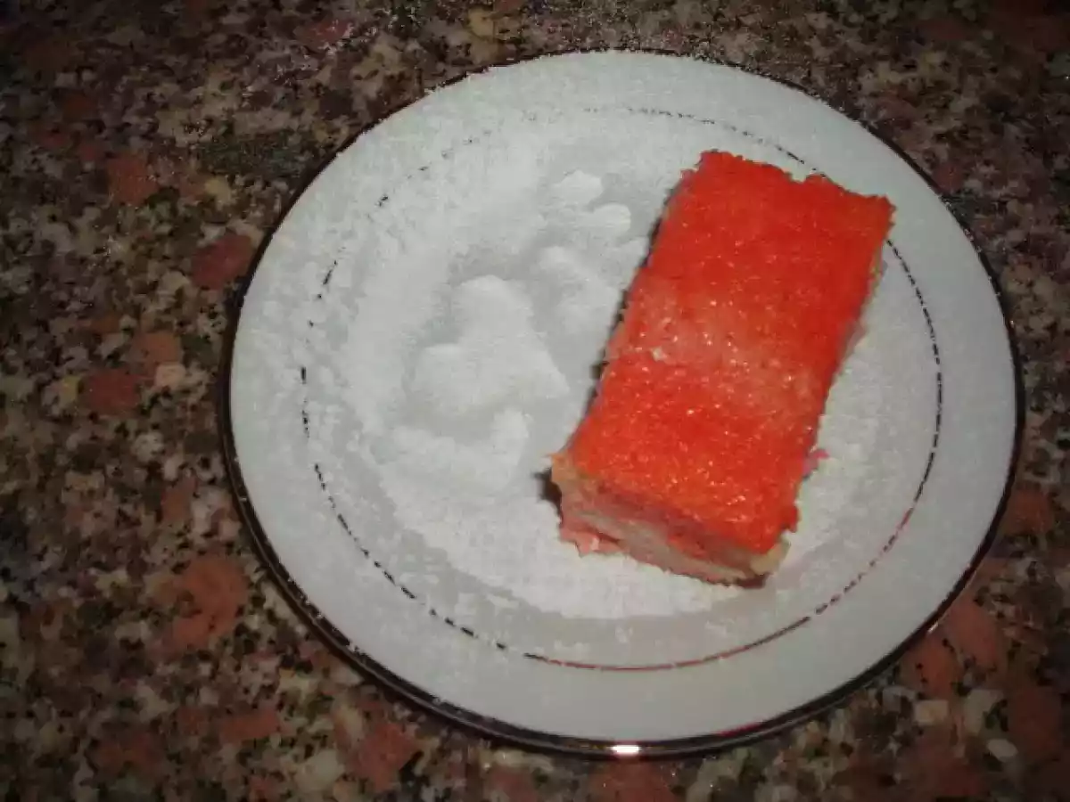 Tranci di pan di spagna mascarpone e yogurt TM31 (mia creazione)