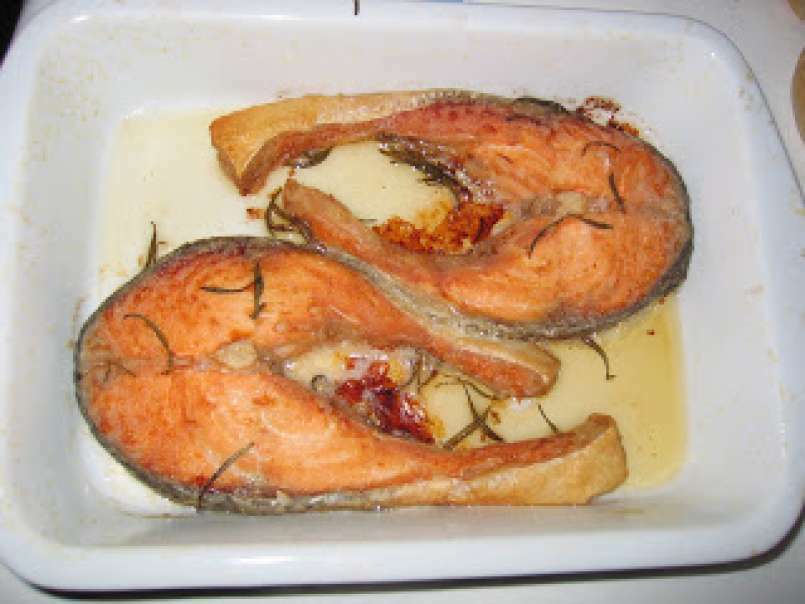 Tranci di salmone al forno, foto 1