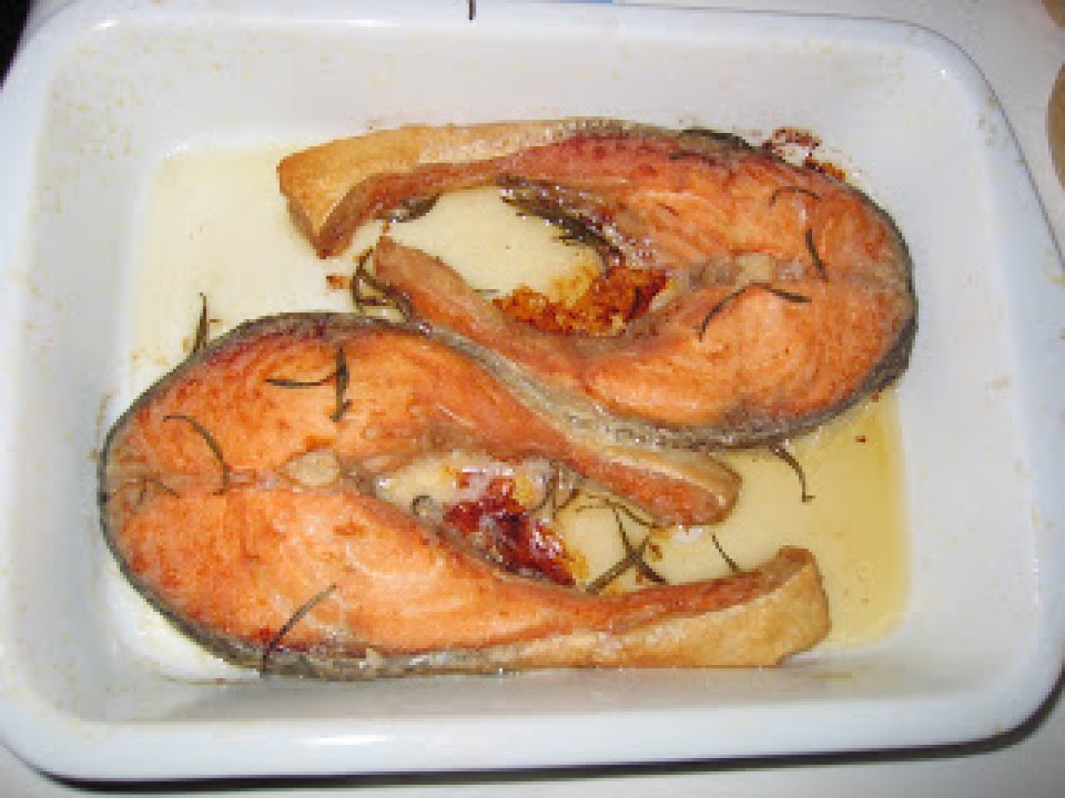 Tranci di salmone al forno - foto 2