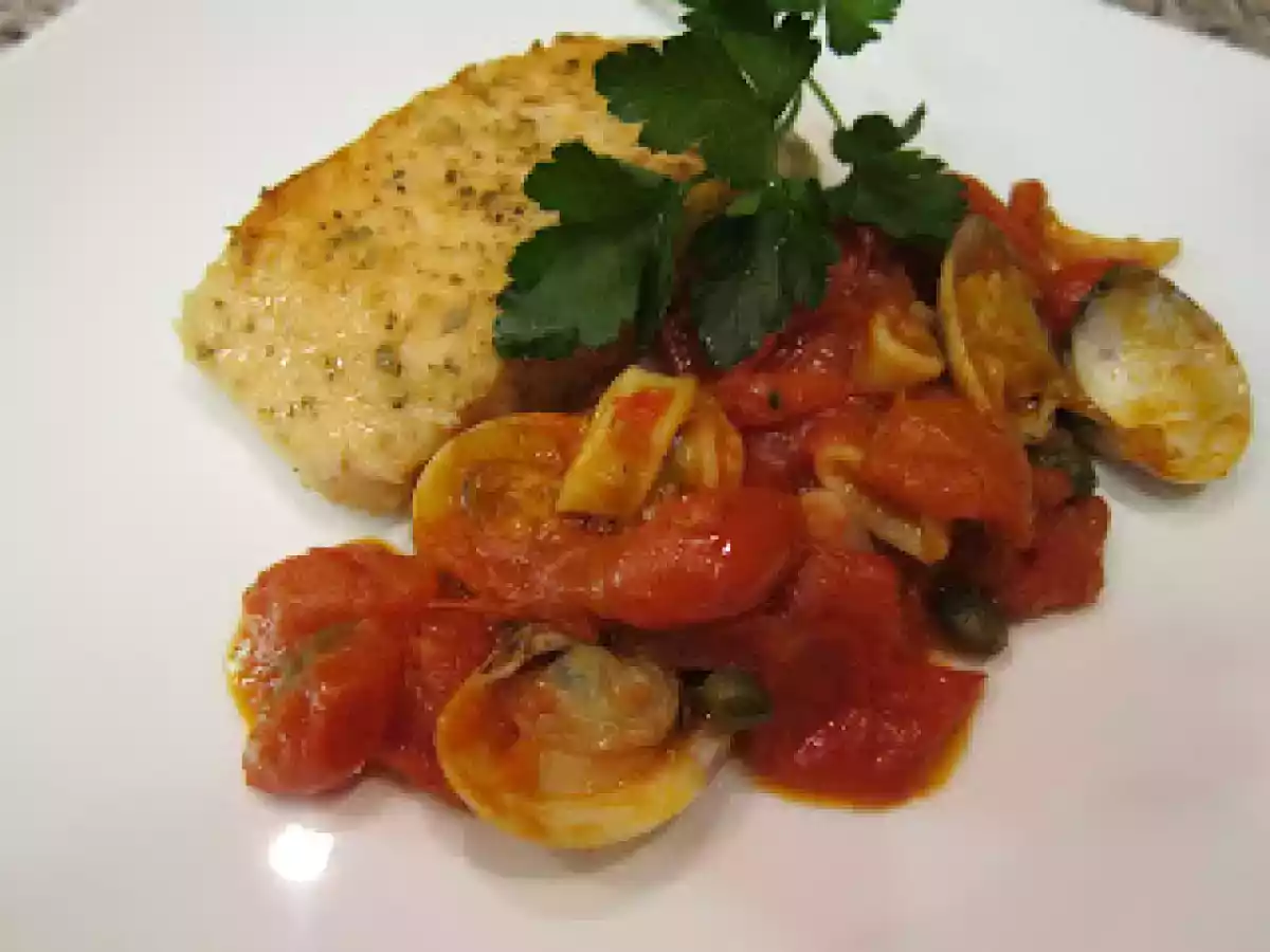 Tranci di salmone in guazzetto