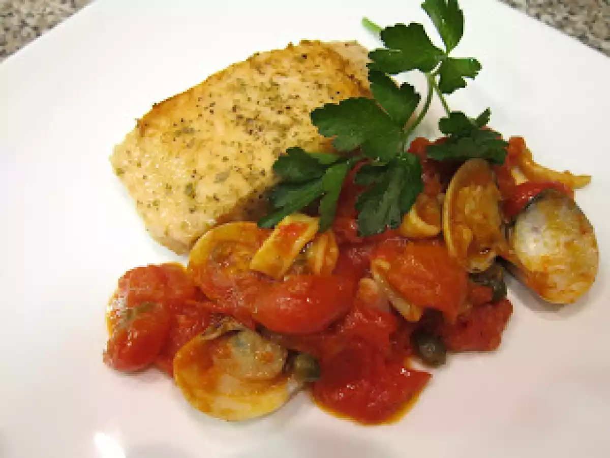 Tranci di salmone in guazzetto - foto 2