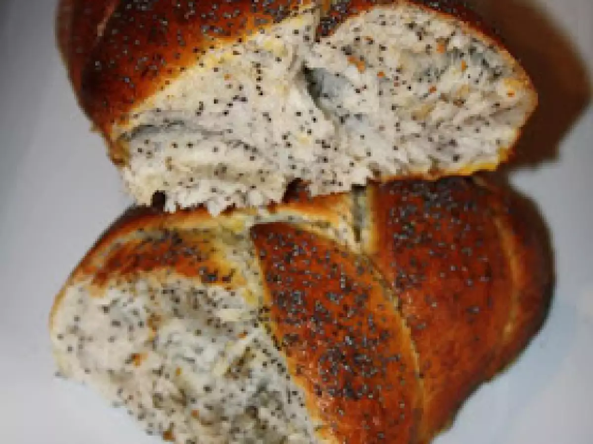 Treccia ai semi di papavero