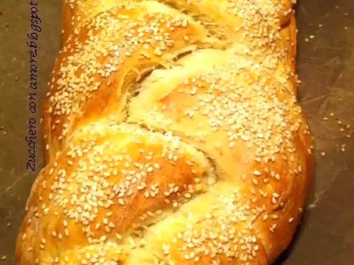 TRECCIA DI PANE CON LIEVITO MADRE - foto 3