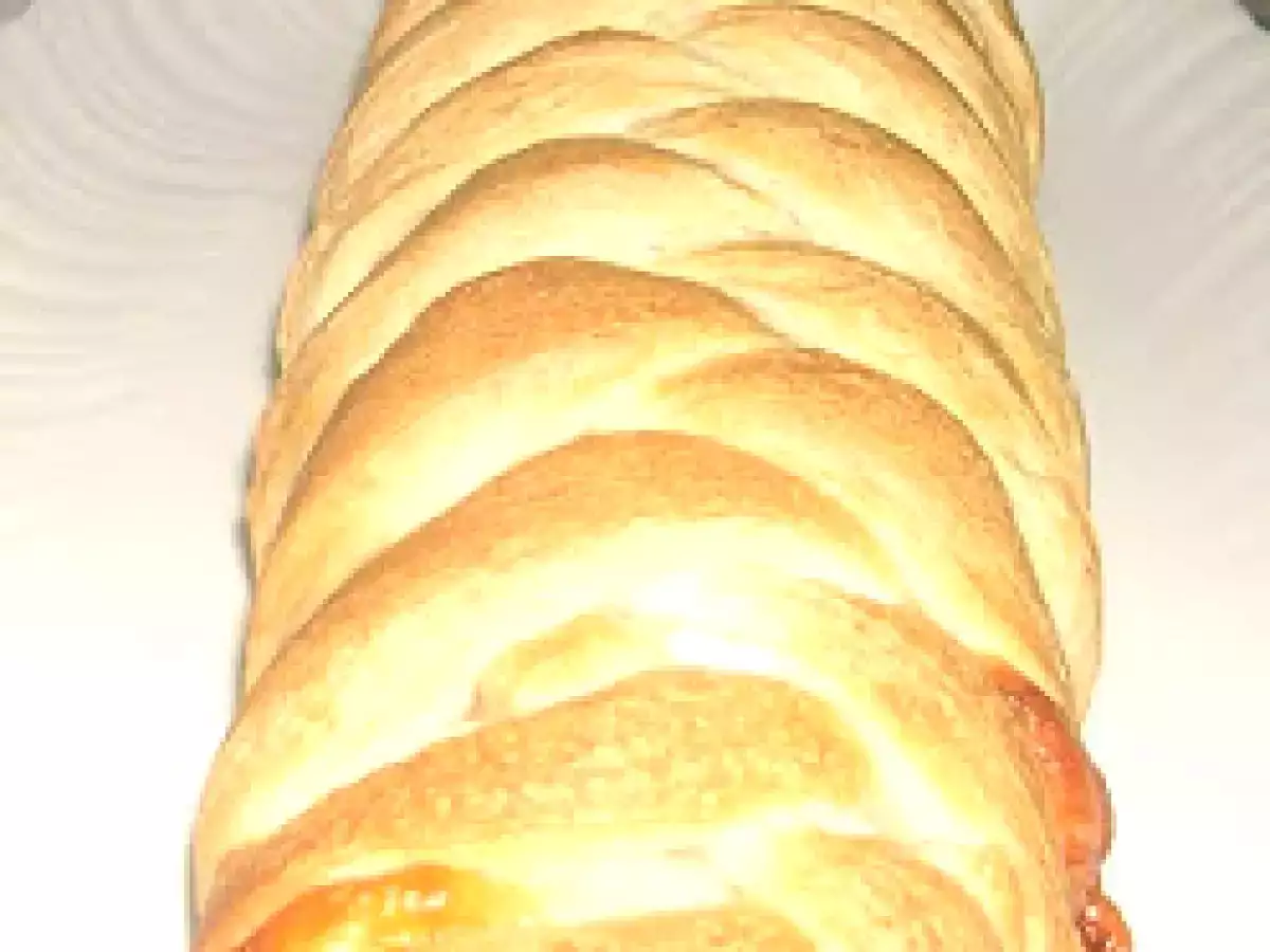 Treccia rustica con la pasta madre