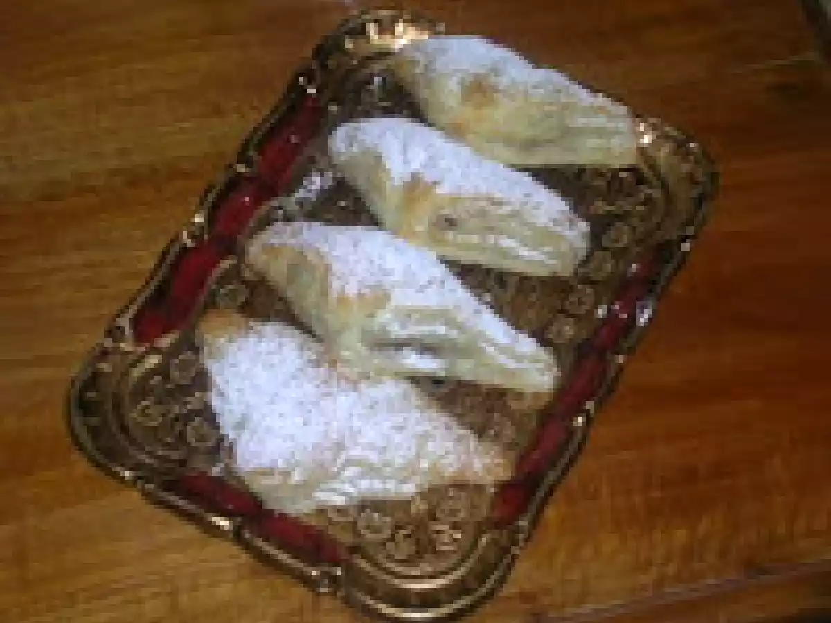 Triangoli di sfoglia nutella e cocco