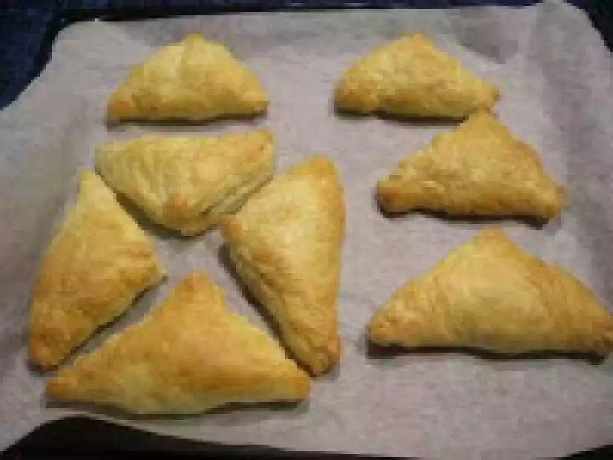 Triangoli di sfoglia nutella e cocco - foto 2