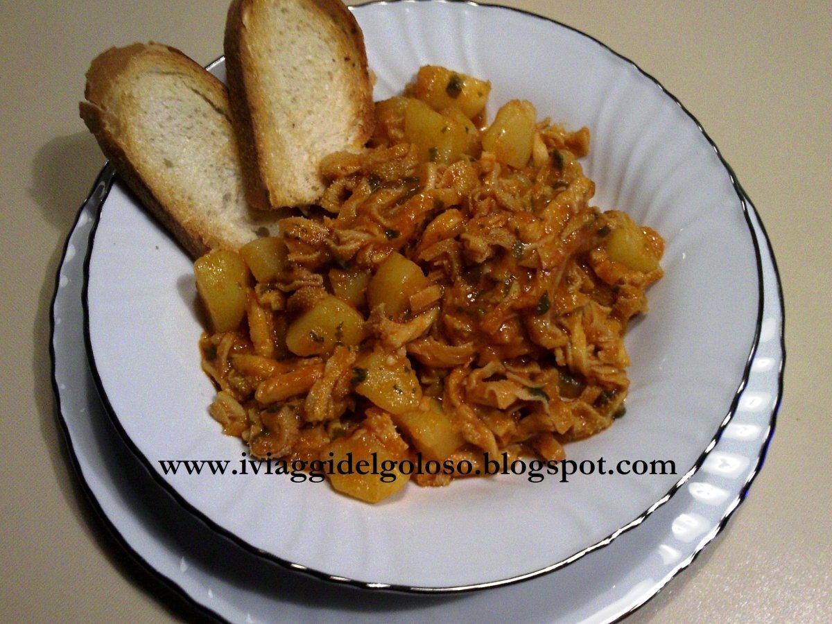 TRIPPA IN UMIDO CON PATATE