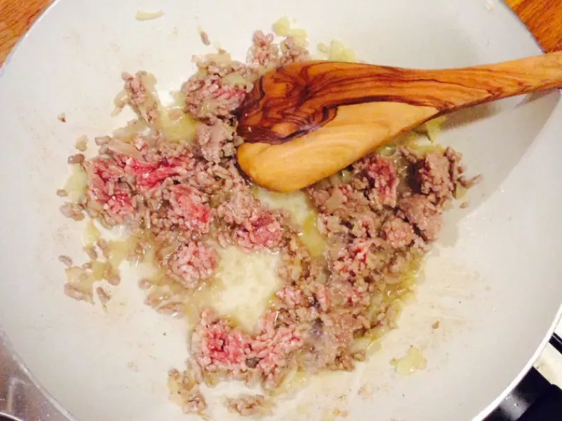 Trofie al pesto di pistacchio e ragù bianco, foto 2