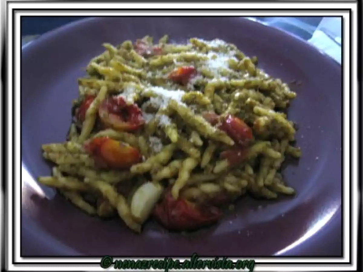 Trofie al pesto e pomodorini - foto 2