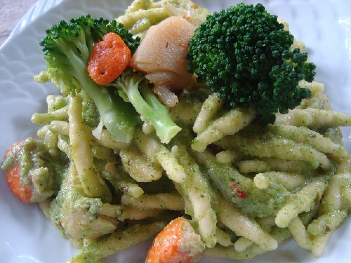 Trofie alla crema di broccoli e capesante - foto 3