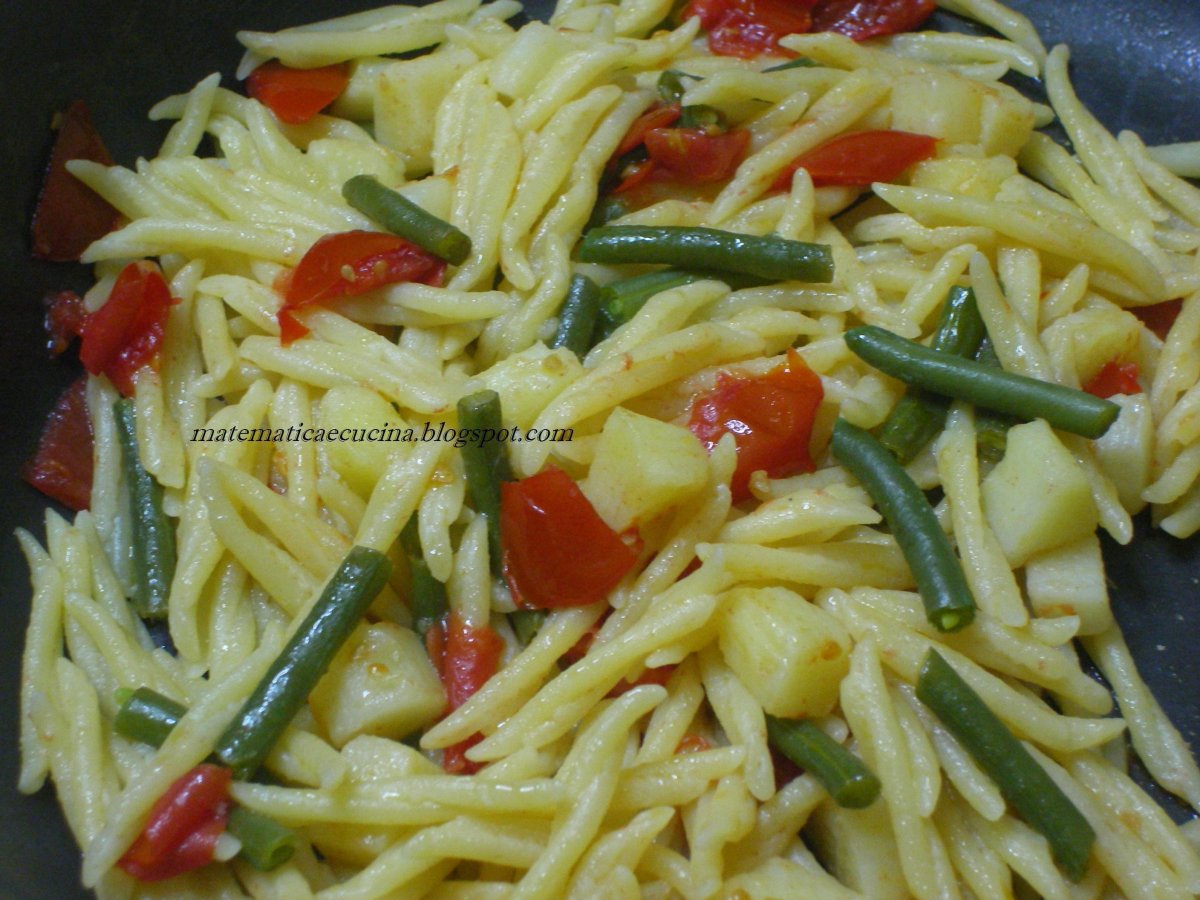 Trofie con Patate e Fagiolini