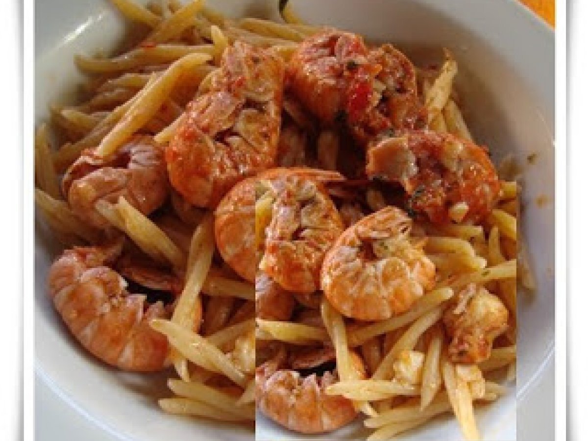 Trofie con scampi - foto 3