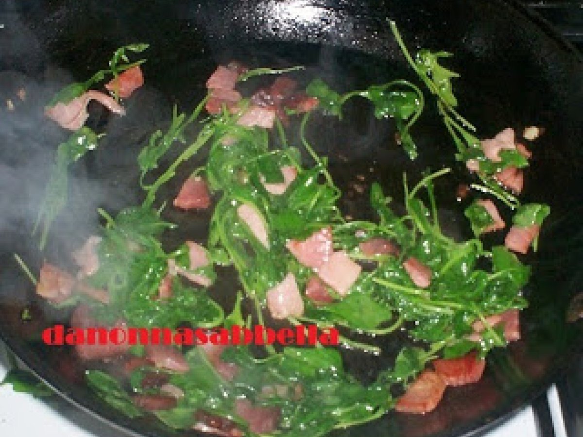 TROFIE FATTE IN CASA CON RUCOLA E SPECK - foto 4