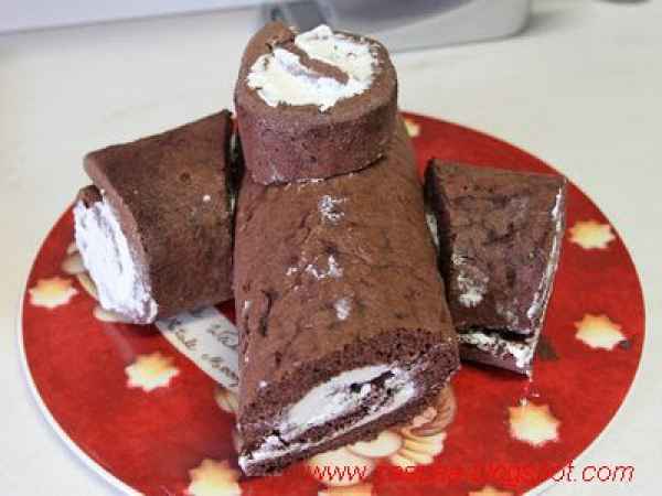 Tronchetto Di Natale Decorazioni.Tronchetto Di Natale Ricetta Petitchef