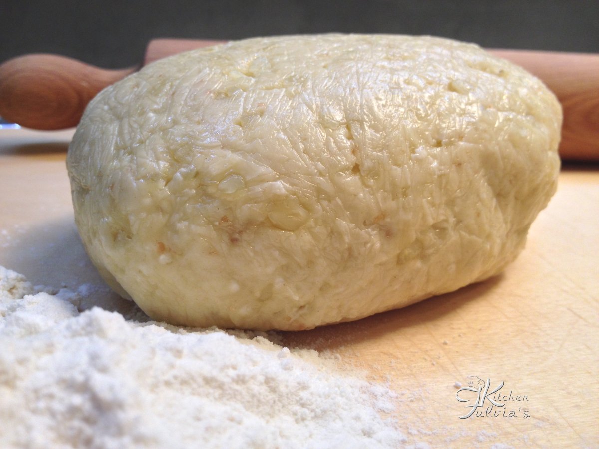 Tutorial pasta frolla salata al parmigiano