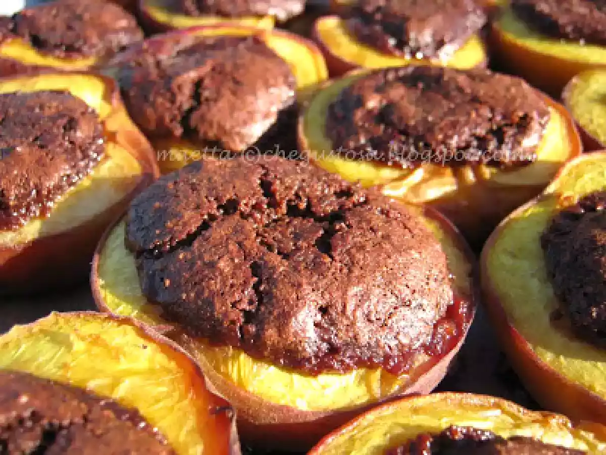 Ultimi scampoli d'estate: le pesche ripiene alla piemontese!