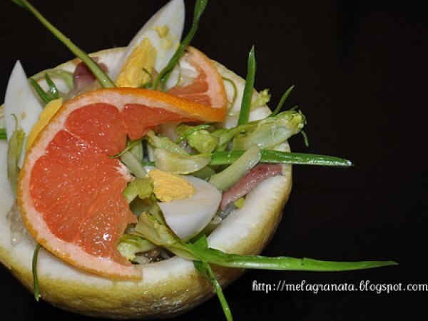 Un antipasto per la Vigilia. Insalata croccante nei cedri., foto 2