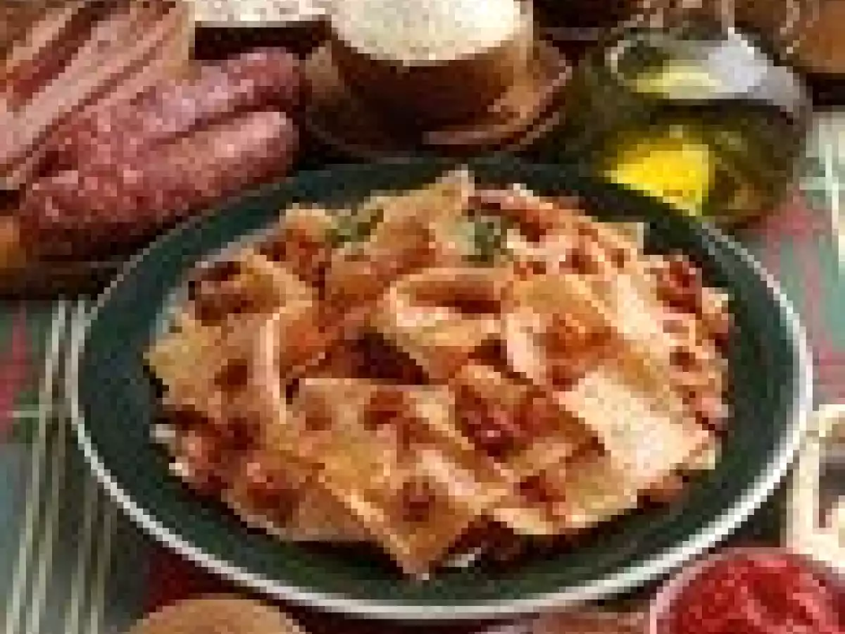 Un capolavoro....La Pasta strascinata. Ricetta con foto passo passo.
