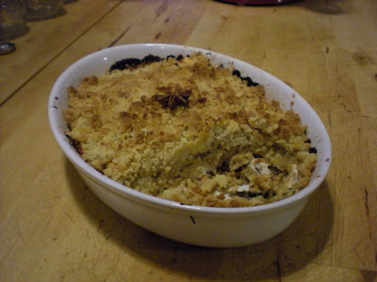 Un Crumble salato? si ma con i peperoni