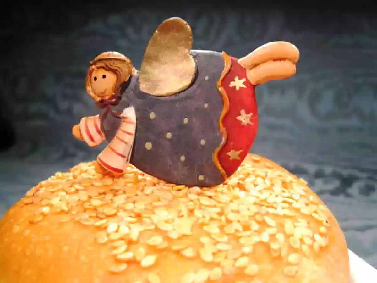 Un segnaposto mangereccio per Natale ovvero il Pane al sesamo